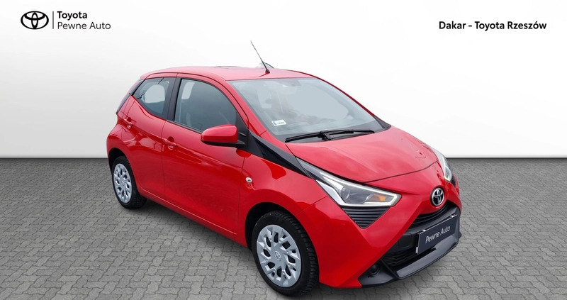 Toyota Aygo cena 47900 przebieg: 60422, rok produkcji 2021 z Lewin Brzeski małe 379